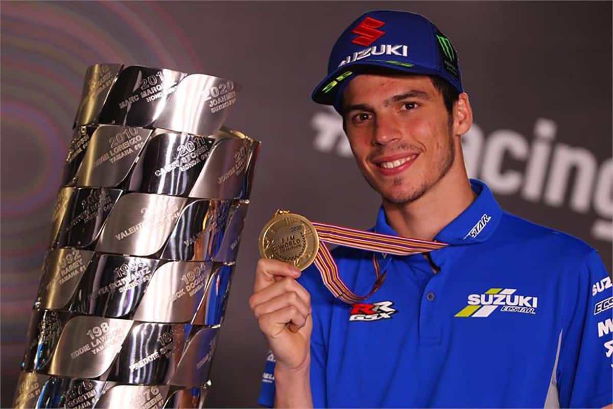 Joan Mir, campeón del mundo de MotoGP // Foto: MotoGP